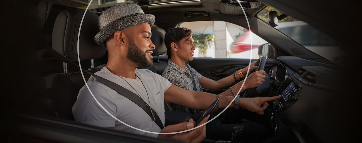 Couple Driving in Vehicle